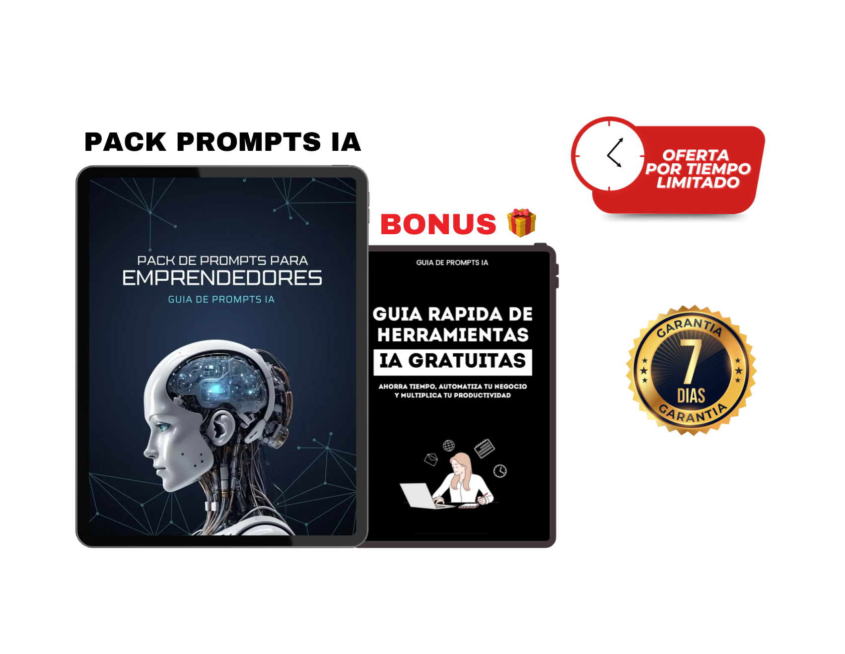 Pack de Prompts para Emprendedores + 🎁 BONUS